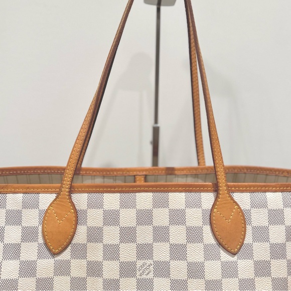 Louis Vuitton Neverfull MM Damier Azur Tote Bag - Picture 9 of 14